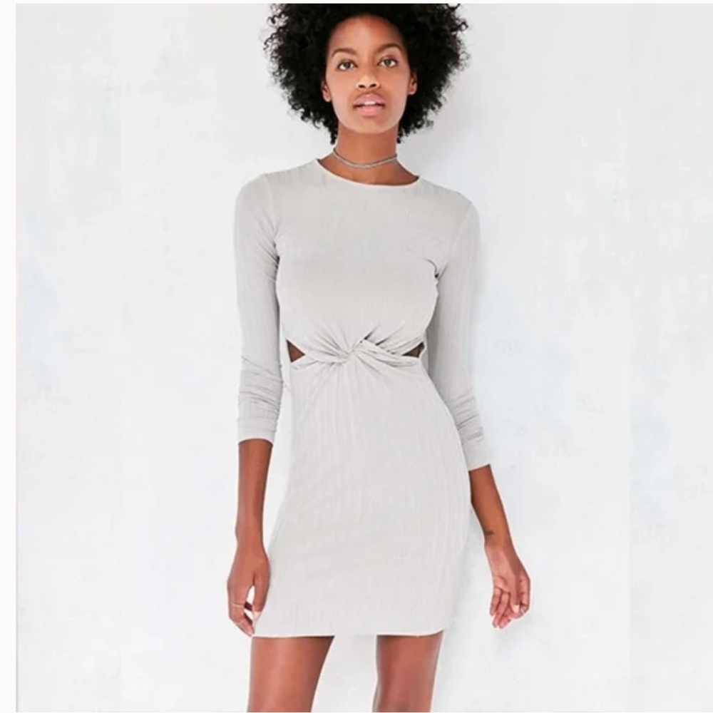 Urban outfitter bodycon long sleeve dress